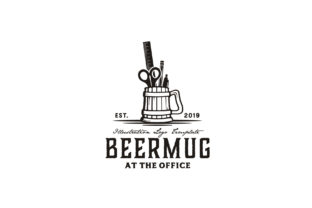 Brewing Brand Identity: The Strategic Value of the Beer Mug Pen Office Tools Vintage Logo