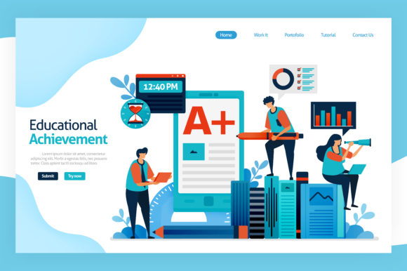 Maximizing Impact with a Landing Page of Educational Achievement