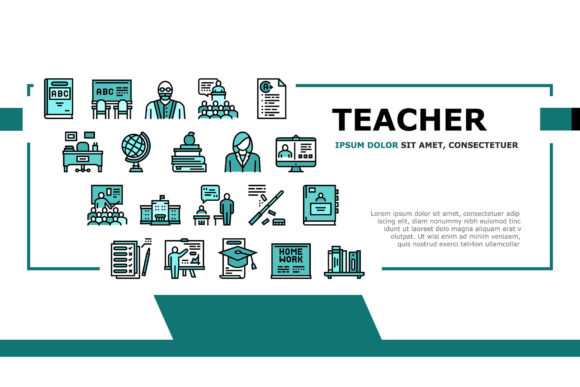 Teacher Education Header Vector