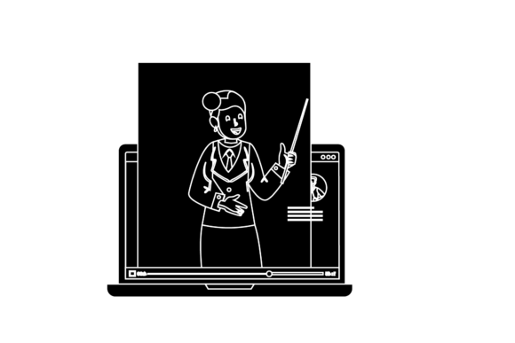 Teacher Education Silhouette: A Creative Resource